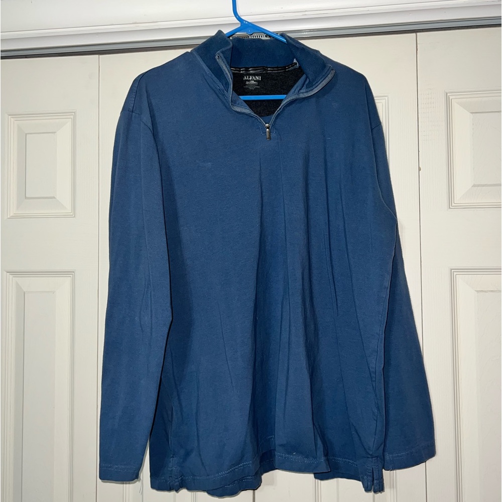 Men’s alfani quarter zip sweater